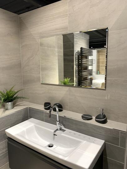 Zrcadlo fazeta 10 mm bez závěsů CRYSTAL